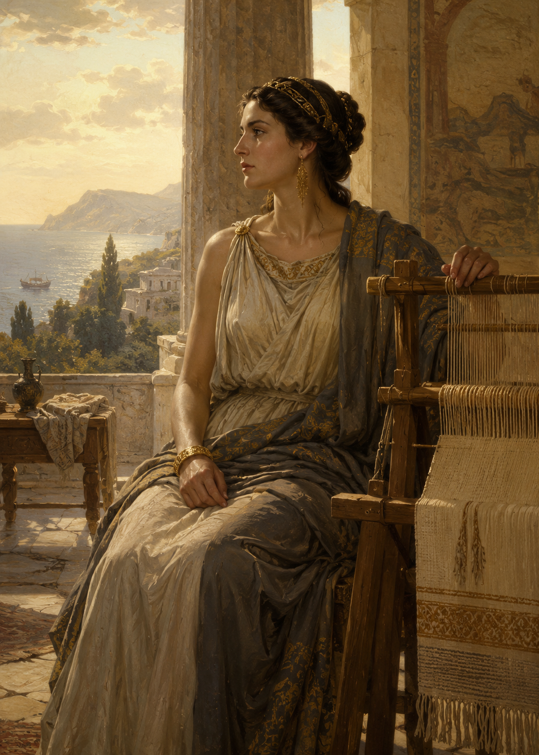 Penelope: The Waiting Queen SagaAtlas Greek Epic Archive landmark hero card artwork